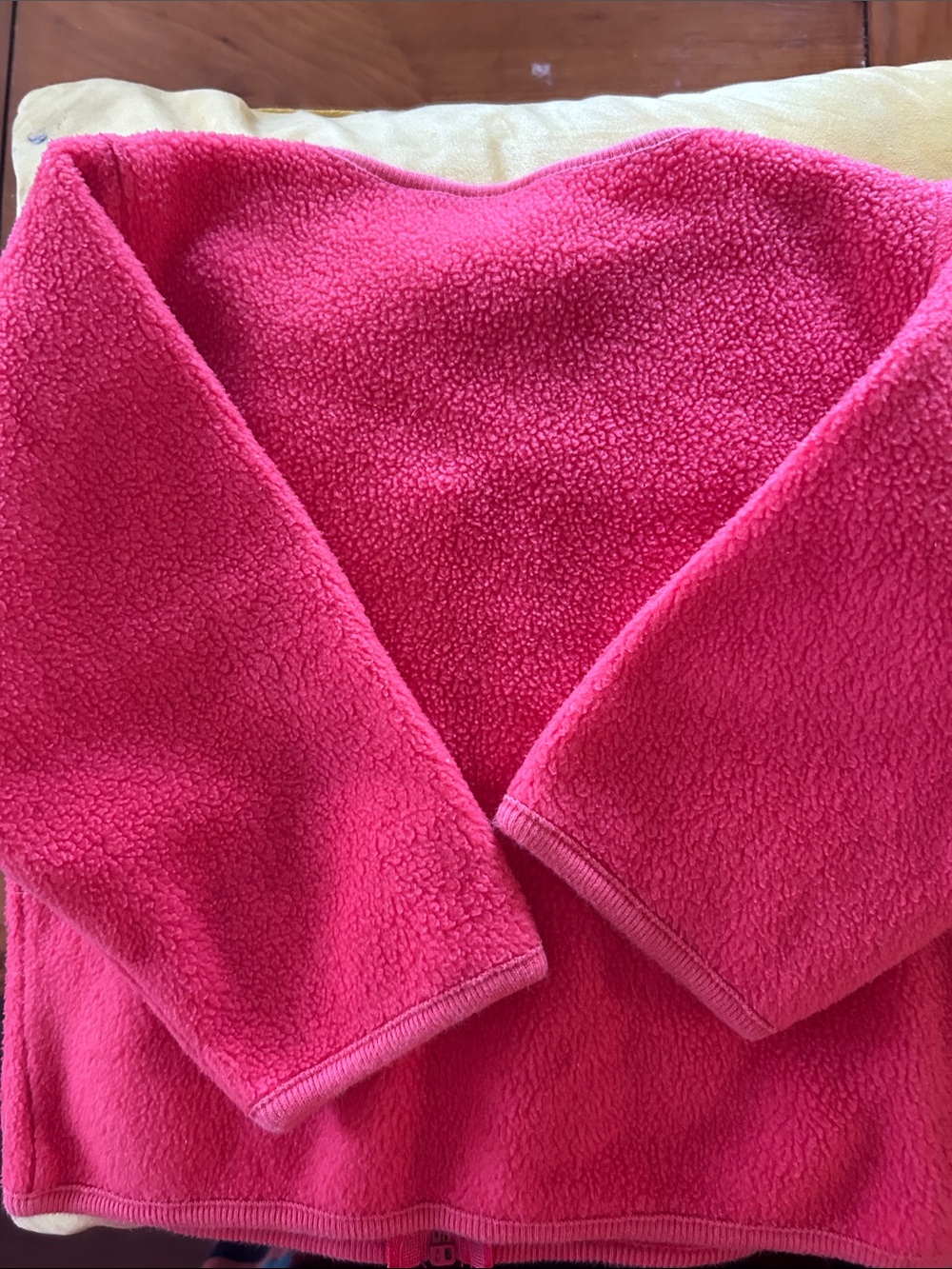 Second Step Infant Coral Pink Fleece Bottoms - 18M - Picture 5 of 5